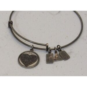 Wind and Fire Grandmother Heart Design Expandable Bracelet Disable Children USA